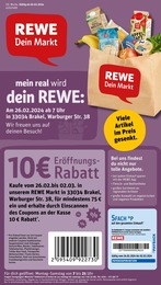 REWE Prospekt "Dein Markt" für Brakel, 28 Seiten, 26.02.2024 - 02.03.2024