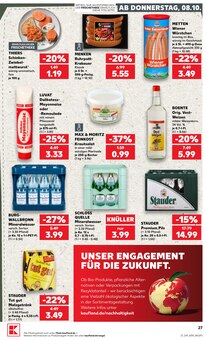 Mettwurst im aktuellen Kaufland Prospekt (Gelsenkirchen) Mettwurst im Kaufland Prospekt "Hier bin ich richtig" mit 80 Seiten (Gelsenkirchen)