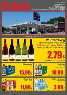 Coca Cola im RAN Prospekt "RAN" mit 2 Seiten (Ludwigsburg)