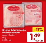 Aktuelle Feinkostlebensmittel Angebote bei Netto Marken-Discount in Duisburg Aktuelles Original Österreichische Wurstspezialitäten Angebot bei Netto Marken-Discount in Duisburg ab 1,49 €