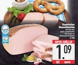 Bayerischer Riesenleberkäs im aktuellen EDEKA Prospekt für 1,09 €