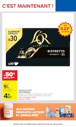 Offre Café dans le catalogue Carrefour du moment à la page 2