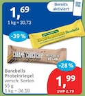 budni Kaltenkirchen - Proteinriegel Angebot im Prospekt Proteinriegel bei budni im Kaltenkirchen Prospekt für 1,69 €