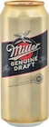 Genuine Draft im Angebot bei Netto Marken-Discount in Burg Genuine Draft Angebote von Miller bei Netto Marken-Discount Burg für 0,89 €