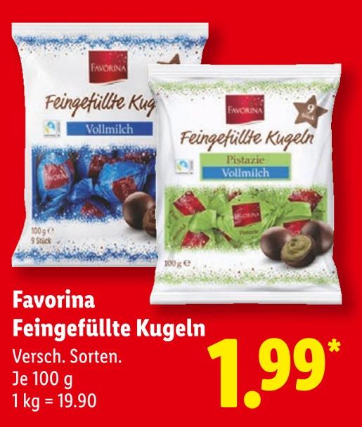 Feingefüllte Kugeln Vollmilch