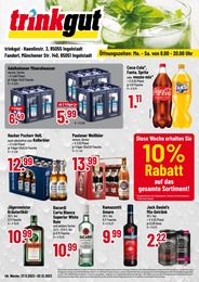 Trinkgut Prospekt "Aktuelle Angebote" für Ingolstadt, 4 Seiten, 27.11.2023 - 02.12.2023