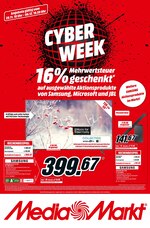 Media-Markt Prospekt für Duisburg mit 12 Seiten Media-Markt Prospekt für Duisburg: "CYBER WEEK", 12 Seiten, 29.11.2020 - 06.12.2020