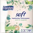 Soft Ungebleichtes Toilettenpapier von Florays für 4,29 € bei Lidl im Angebot Soft Ungebleichtes Toilettenpapier von Florays im aktuellen Lidl Prospekt