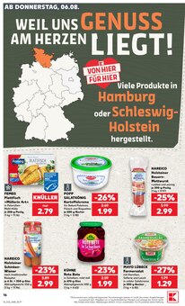 Mettwurst im aktuellen Kaufland Prospekt (Hamburg) Mettwurst im Kaufland Prospekt "Hier bin ich richtig" mit 73 Seiten (Hamburg)