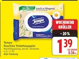Feuchtes Toilettenpapier von Tempo im aktuellen EDEKA Prospekt