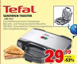 SANDWICH-TOASTER Angebote von Tefal bei Marktkauf Rottenburg für 29,99 €