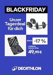 Decathlon Prospekt für Gommern: "Black Friday", 1 Seite, 23.11.2024 - 23.11.2024