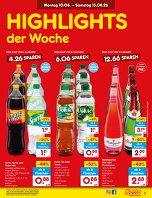 Coca Cola im Netto Marken-Discount Prospekt "Aktuelle Angebote" mit 63 Seiten (Ludwigsburg)