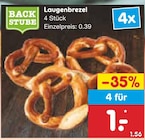 Laugenbrezel Angebote von Backstube bei Netto Marken-Discount Stendal für 1,00 €