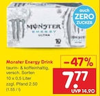 Energy Drink im Angebot bei Netto Marken-Discount in Wismar Energy Drink Angebote von Monster bei Netto Marken-Discount Wismar für 7,77 €