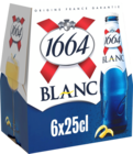 BIÈRE BLANC 1664 - 1664 - Auchan Supermarché à Bordeaux BIÈRE BLANC 1664 - 1664 en promo chez Auchan Supermarché Bordeaux à 3,94 €