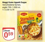 Guten Appetit Suppe Angebote von Maggi bei GLOBUS Herne für 0,59 €