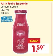 Smoothie bei Netto Marken-Discount in Gladbeck Smoothie im Angebot bei Netto Marken-Discount Gladbeck für 1,59 €