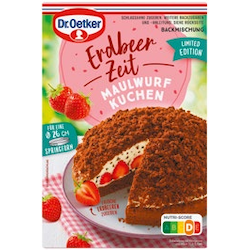 Erdbeer Zeit Backmischungen