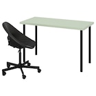 Schreibtisch und Stuhl hellgrün/dunkelgrau schwarz Angebot in Ostseebad Wustrow Schreibtisch und Stuhl hellgrün/dunkelgrau schwarz im aktuellen Prospekt bei IKEA in Ostseebad Wustrow
