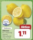 Zitronen Angebot im combi Prospekt Zitronen im combi Prospekt zum Preis von 1,11 €
