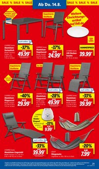 Gartenmöbel im Lidl Prospekt "LIDL LOHNT SICH" mit 71 Seiten (Augsburg)