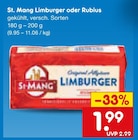 Limburger im Angebot bei Netto Marken-Discount in Beckum Limburger Angebote von St. Mang bei Netto Marken-Discount Beckum für 1,99 €