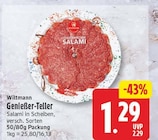 Genießer-Teller von Wiltmann für 1,29 € bei EDEKA im Angebot Genießer-Teller von Wiltmann im aktuellen EDEKA Prospekt