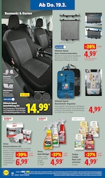 Lidl Autositze im Prospekt 