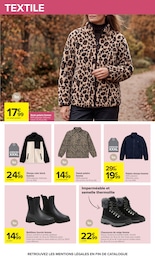 Prix et réduction Chaussures Femme dans le prospectus Carrefour en cours Offre Chaussures Femme dans le catalogue Carrefour du moment à la page 65
