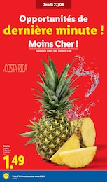 Offre Ananas dans le catalogue Lidl du moment à la page 4