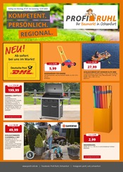 Aktueller Profi Ruhl Baumarkt Prospekt in Tauberrettersheim und Umgebung, "Ihr Baumarkt in Ochsenfurt" mit 4 Seiten, 07.07.2025 - 12.07.2025