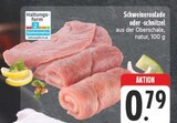 Schweineroulade oder -schnitzel Angebote bei E center Erlangen für 0,79 €
