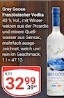 Aktuelles Französischer Vodka Angebot bei GLOBUS in Leipzig ab 32,99 €