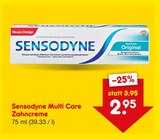 Multi Care Zahncreme von Sensodyne im aktuellen Netto Marken-Discount Prospekt für 2,95 €