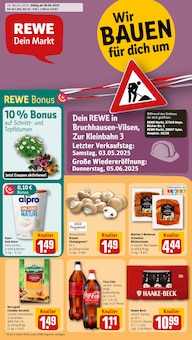Aktueller REWE Prospekt für Bruchhausen-Vilsen mit  Seiten