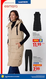 Offre Doudoune dans le catalogue Lidl du moment à la page 70