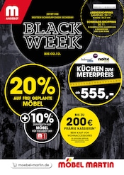 Matratze Angebot im Möbel Martin Prospekt, gültig von 17.11.2025 bis 02.12.2025 Matratze Angebot im aktuellen Möbel Martin Prospekt auf Seite 1