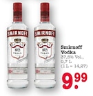 Vodka im Angebot bei E center in Wiesbaden Vodka Angebote von Smirnoff bei E center Wiesbaden für 9,99 €