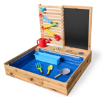 Bac à sable avec mur d’eau - Lupilu - Lidl à Montbéliard Bac à sable avec mur d’eau - Lupilu en promo chez Lidl Montbéliard à 39,99 €