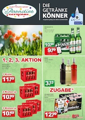 Aktueller Getränke Paradies Prospekt mit Mixer, "DIE GETRÄNKEKÖNNER", Seite 1