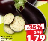 Aubergine im Angebot bei Kaufland in Stendal Aubergine Angebote bei Kaufland Stendal für 1,79 €