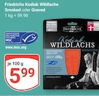 Kodiak Wildlachs Smoked Angebote von Friedrichs bei GLOBUS Saarbrücken für 5,99 €