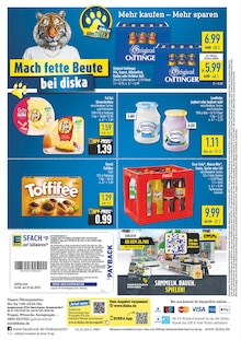 Joghurt im aktuellen diska Prospekt (Erlangen) Joghurt im diska Prospekt "alles an deinem ort." mit 12 Seiten (Erlangen)