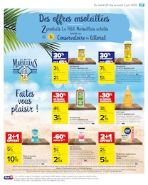 Prix et réduction Le Petit Marseillais dans le prospectus Carrefour en cours Offre Le Petit Marseillais dans le catalogue Carrefour du moment à la page 69