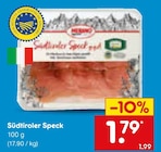Aktuelle Schweinefleisch Angebote bei Netto Marken-Discount in Fürth Aktuelles Südtiroler Speck Angebot bei Netto Marken-Discount in Fürth ab 1,79 €