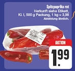 Spitzpaprika rot bei EDEKA im Schonungen Prospekt für 1,99 €