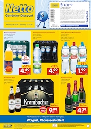 Netto Marken-Discount Prospekt für Wolgast mit 2} Seiten Netto Marken-Discount Prospekt für Wolgast: "DER ORT, AN DEM DU IMMER AUSGEZEICHNETE PREISE FINDEST.", 2 Seiten, 08.12.2025 - 13.12.2025