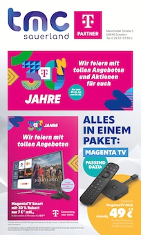 TMC Sauerland GmbH Prospekt 30 JAHRE mit  Seiten in Fröndenberg (Ruhr) und Umgebung