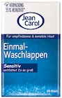 Einmal-Waschlappen oder Supersoft Wattepads Angebote von Jean Carol bei Rossmann Stade für 1,11 €